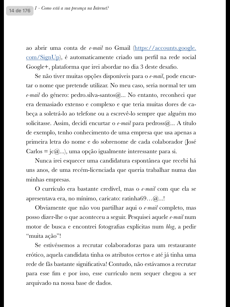 Promoção: Livro em PDF, currículo e carta de apresentação