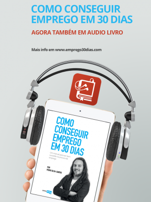 Audio Livro Como conseguir emprego em 30 dias - vertical